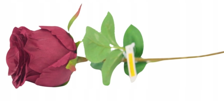 Sztuczna Róża Dekoracyjna – Czerwony Kwiat Sztuczne Kwiaty Walentynki