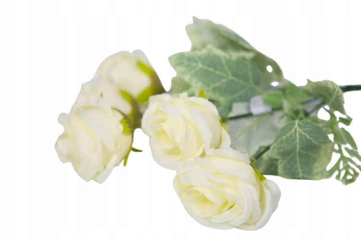 Piękny BUKIET 30CM KWIATÓW SZTUCZNYCH SZTUCZNE KWIATY RÓŻE RÓŻYCZKI DEKORAC