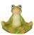 Figurka Figura Żaba do ogrodu do domu medytująca żaba słodka dekoracja dom