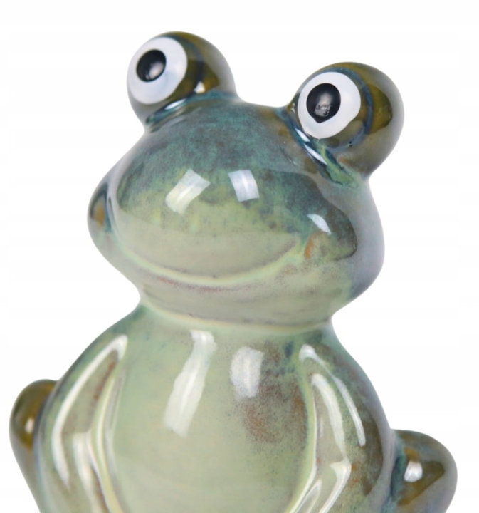 Figurka Figura Żaba do ogrodu do domu żaba słodka dekoracja dom Żabka 12cm